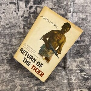Vtg Return of the Tiger Brian Connell WWII Commando Raid Historical Biography